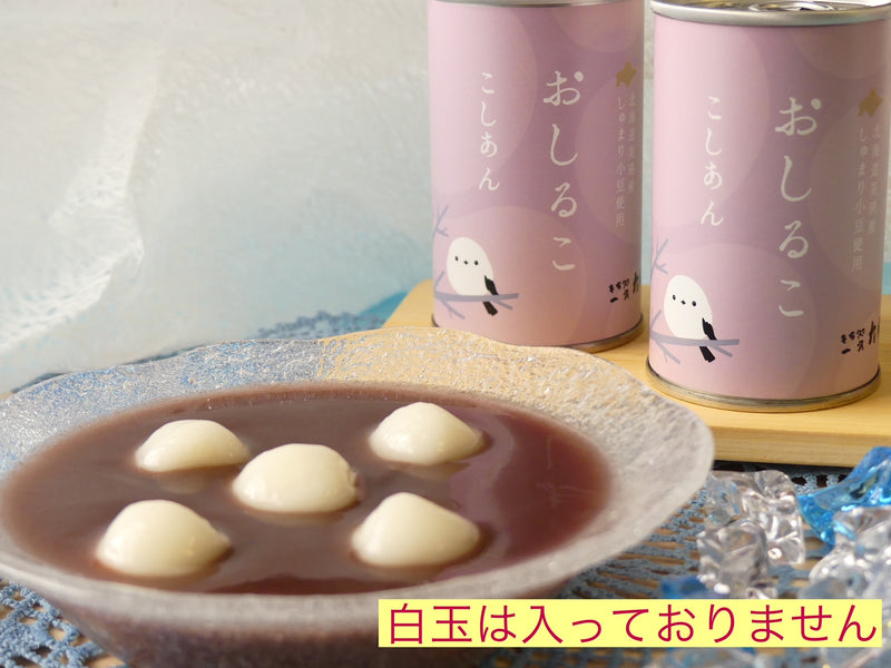 缶入り　おしるこ　こしあん